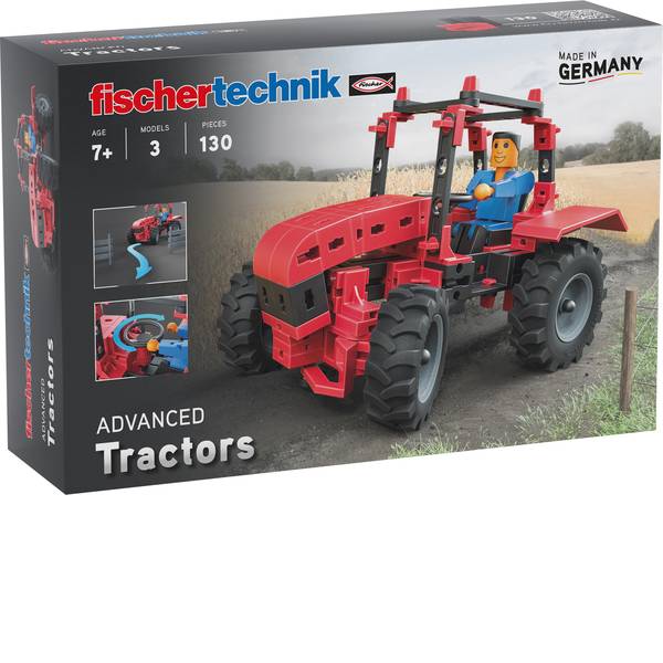Kit esperimenti e pacchetti di apprendimento - fischertechnik 544617 ADVANCED Tractors Kit da costruire da 7 anni - Kit esperimenti e pacchetti di apprendimento - fischertechnik 544617 ADVANCED Tractors Kit da costruire da 7 anni -