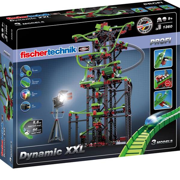 Kit esperimenti e pacchetti di apprendimento - fischertechnik 544619 Dynamic XXL Kit da costruire da 9 anni - Kit esperimenti e pacchetti di apprendimento - fischertechnik 544619 Dynamic XXL Kit da costruire da 9 anni -