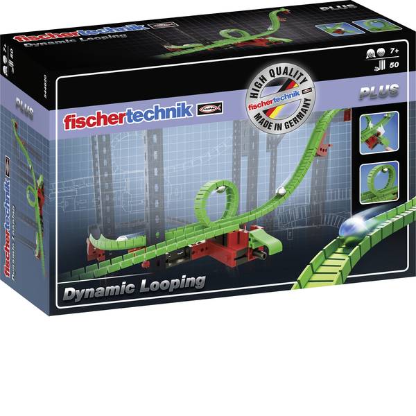 Kit esperimenti e pacchetti di apprendimento - fischertechnik 544620 PLUS Dynamic Looping Kit da costruire - Kit esperimenti e pacchetti di apprendimento - fischertechnik 544620 PLUS Dynamic Looping Kit da costruire -