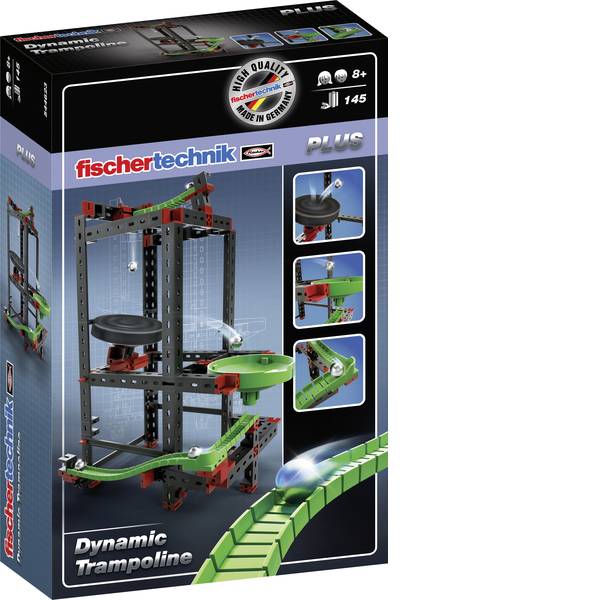 Kit esperimenti e pacchetti di apprendimento - fischertechnik 544623 Trampoline Kit da costruire da 7 anni - Kit esperimenti e pacchetti di apprendimento - fischertechnik 544623 Trampoline Kit da costruire da 7 anni -