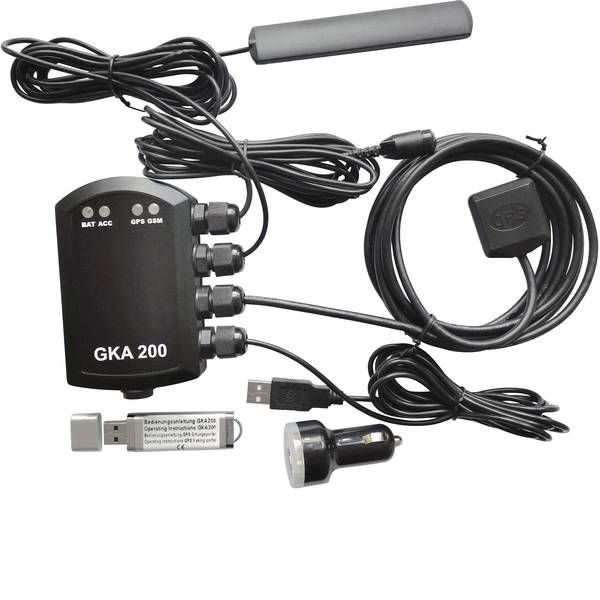 Impianti di allarme e antifurto per auto - Renkforce GKA200 Sistema antifurto per auto Compatibile con telefono cellulare, Funzione tracking, Funzione telefono, - Impianti di allarme e antifurto per auto - Renkforce GKA200 Sistema antifurto per auto Compatibile con telefono cellulare, Funzione tracking, Funzione telefono, -
