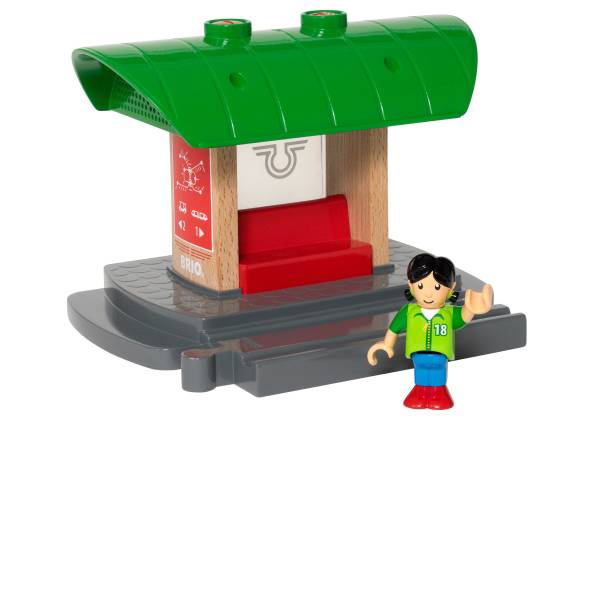 Trenini e binari per bambini - Ravensburger BRIO Bahnhof mit Aufnahmefunktion 33840 - Trenini e binari per bambini - Ravensburger BRIO Bahnhof mit Aufnahmefunktion 33840 -