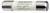 Fusibile 'SIEMENS 3NW6 004-4', 4A-gPV, 1000V DC, cappucci terminali metallici, forma cilindrica.