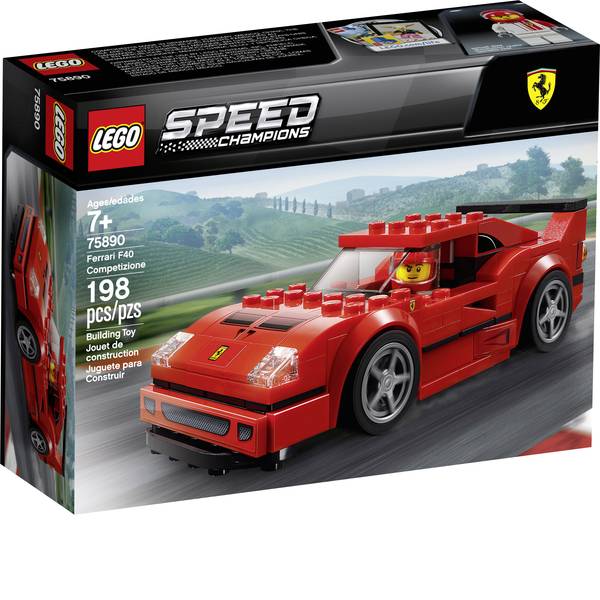 LEGOŽ Speed Champions - LEGOŽ SPEED CHAMPIONS 75890 Ferrari F40 competizione - LEGOŽ Speed Champions - LEGOŽ SPEED CHAMPIONS 75890 Ferrari F40 competizione -