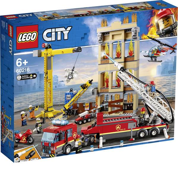 LEGOŽ City - LEGOŽ CITY 60216 Vigili del fuoco in cittŕ - LEGOŽ City - LEGOŽ CITY 60216 Vigili del fuoco in cittŕ -