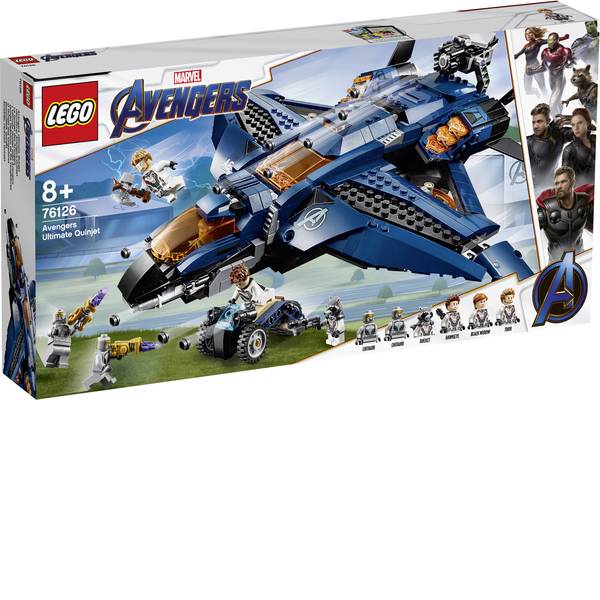 LEGOŽ Marvel Super Heroes - LEGOŽ MARVEL SUPER HEROES 76126 Avengers-Quinjet fenomenale - LEGOŽ Marvel Super Heroes - LEGOŽ MARVEL SUPER HEROES 76126 Avengers-Quinjet fenomenale -