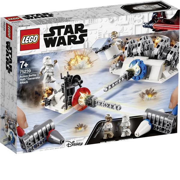 LEGOŽ STAR WARS - LEGOŽ STAR WARS 75239 Action Battle Hoth attacchi generatore - LEGOŽ STAR WARS - LEGOŽ STAR WARS 75239 Action Battle Hoth attacchi generatore -
