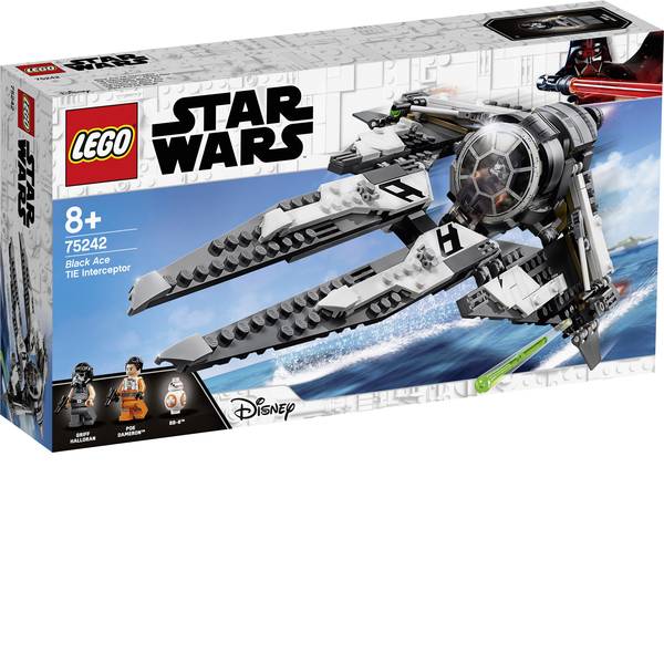 LEGOŽ STAR WARS - LEGOŽ STAR WARS 75242 TIE Interceptor - ribelle Pilot - LEGOŽ STAR WARS - LEGOŽ STAR WARS 75242 TIE Interceptor - ribelle Pilot -