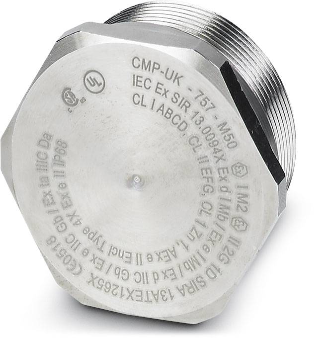 Phoenix Contact 1411111 A-EXSH-M40-68L-N-S M40 x 1.5 M40 Ottone nichelato 5 pz.
