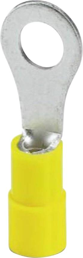 Phoenix Contact 3240029 Capocorda ad anello Sezione Max=6 mm² Ø foro=6.50 mm Parzialmente isolato Giallo 25 pz.-0