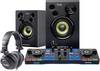 Hercules dj starterkitÂ kit completo lite per pc-mac nero-bianco