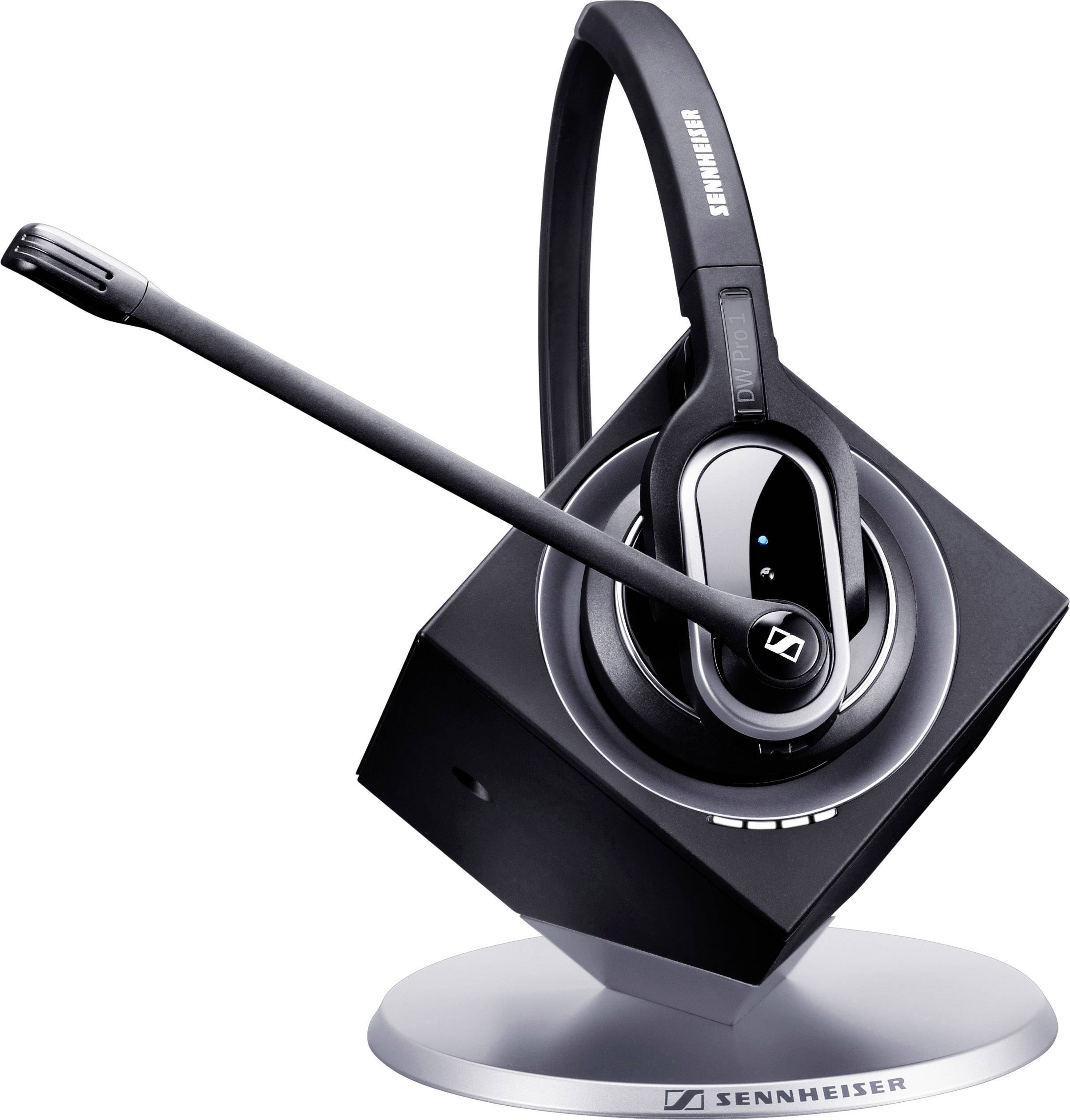 Sennheiser DW Pro1 Cuffia Padiglione auricolare Nero, Acciaio spazzolato (SENNHE
