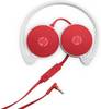 HP H2800 On Ear cuffia auricolare via cavo Rosso pieghevole