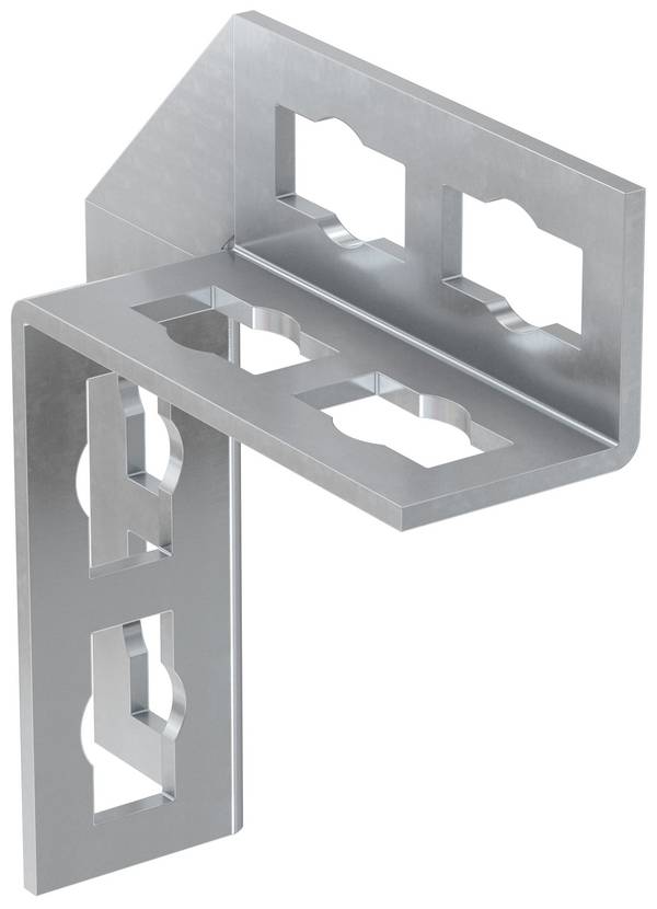 Fischer  Staffa universale  Acciaio zincato  533734 8 pz.