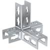 Fischer Elemento di collegamento Acciaio zincato 535275 10 pz.
