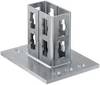 Fischer PSF 41D Flangia della sella Acciaio 533741 5 pz.
