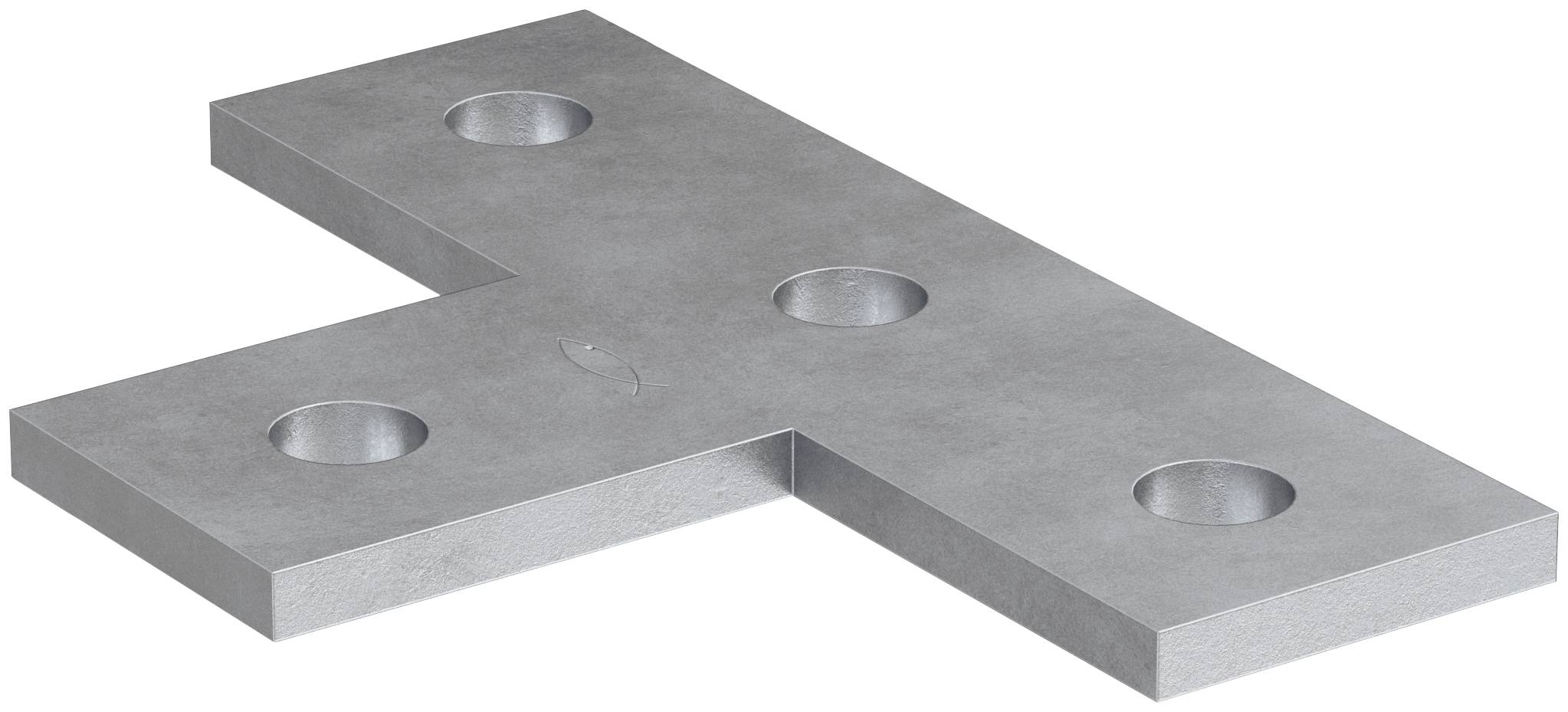 Fischer FFF 4T fvz Piastra di collegamento Acciaio 537583 25 pz.