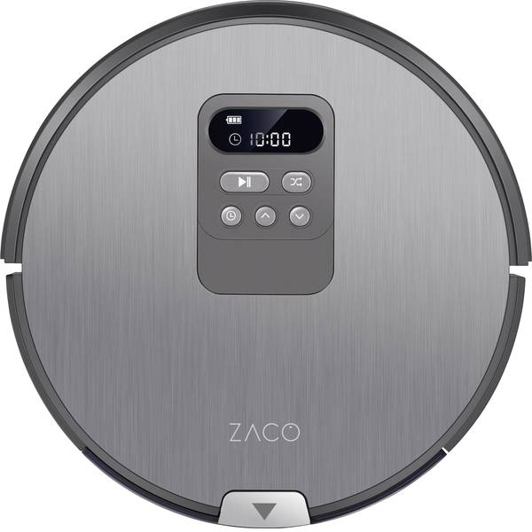 Robot aspirapolvere e lavapavimenti - ZACO Beetles V80 Robot per pulizia Grigio-Argento con display - Robot aspirapolvere e lavapavimenti - ZACO Beetles V80 Robot per pulizia Grigio-Argento con display -