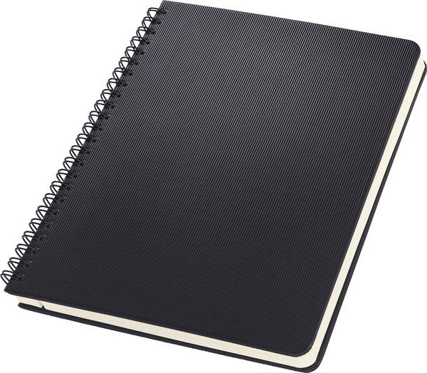 Sigel blocco a spirale CONCEPTUM® CO822 cover rigida Nero DIN A5 quadretti Numero di fogli: 160