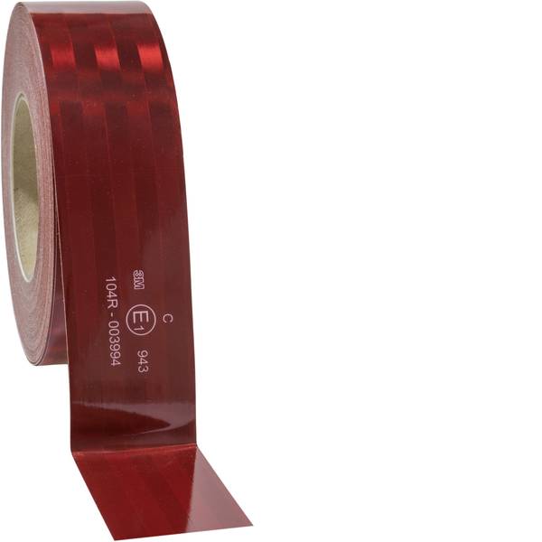 Nastri catarifrangenti - Segnalazione avvertimento microprismatico 3M 943-72 743884 Rosso (riflettente) 1 Rotolo(i) (L x L) 50 m x 51 mm Per - Nastri catarifrangenti - Segnalazione avvertimento microprismatico 3M 943-72 743884 Rosso (riflettente) 1 Rotolo(i) (L x L) 50 m x 51 mm Per -