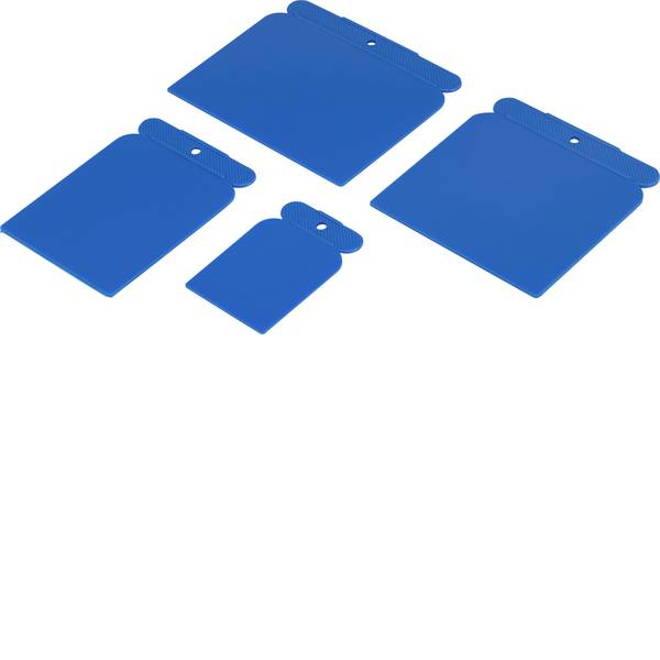 Strumenti speciali per auto - Raschietto in plastica blu 4 pz. Basetech BT-1882846 - Strumenti speciali per auto - Raschietto in plastica blu 4 pz. Basetech BT-1882846 -