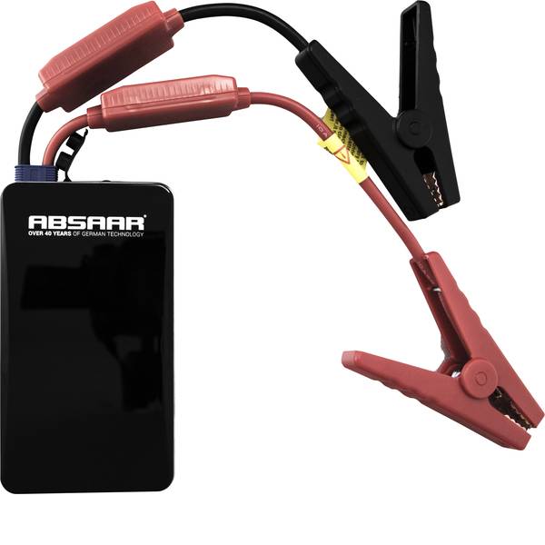 Jump Starter - Sistema di accensione rapido Absaar Jump Starter 6000mAh 145004 Corrente davviamento ausiliaria (12 V)=150 A - Jump Starter - Sistema di accensione rapido Absaar Jump Starter 6000mAh 145004 Corrente davviamento ausiliaria (12 V)=150 A -