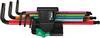 Wera 950/7 Brugola interna Kit di chiavi a brugola 1.5 mm, 2 mm, 2.5 mm, 3 mm, 4 mm, 5 mm, 6 mm 7 parti