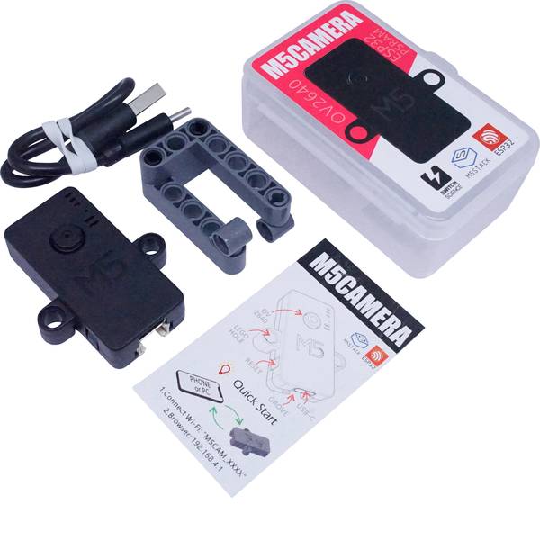Kit e schede microcontroller MCU - M5Stack ESP32 Telecamera con OV2640 (2,0 MP) - Kit e schede microcontroller MCU - M5Stack ESP32 Telecamera con OV2640 (2,0 MP) -