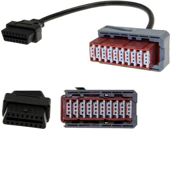 Tester, misuratori e scanner OBD - Adapter Universe Connettore OBD II PSA 30 Pin 7385 - Tester, misuratori e scanner OBD - Adapter Universe Connettore OBD II PSA 30 Pin 7385 -