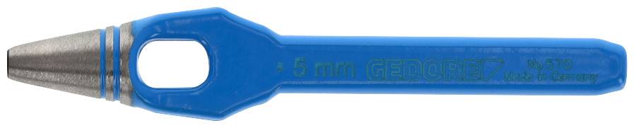 Chiave di ricambio blu con impugnatura rotonda e punta in metallo, con scritto '5 mm GEDORE' e 'Made in Germany'.