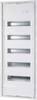 F-Tronic 7250062 JUMBO60+10 Armadio di distribuzione Intercapedine, Da incasso Numero divisori = 60 Numero di righe = 5 Contenuto 1 pz.