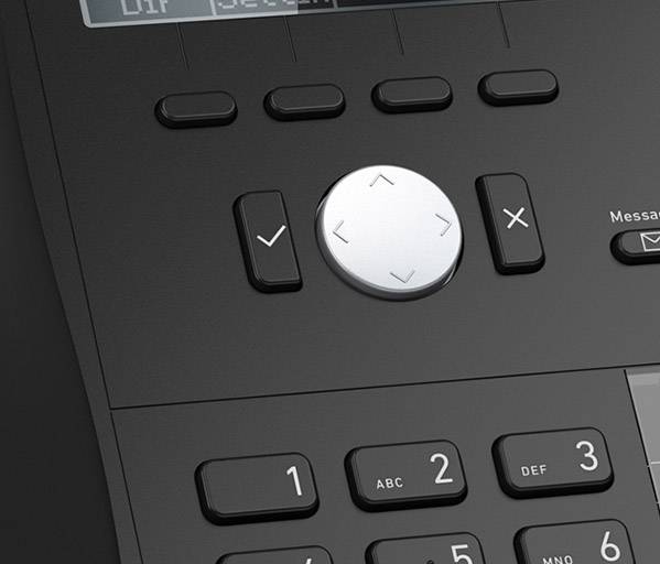 Snom D712 telefono IP Nero 4 linee (Snom VOIP Corded Desk Phone D712)-3