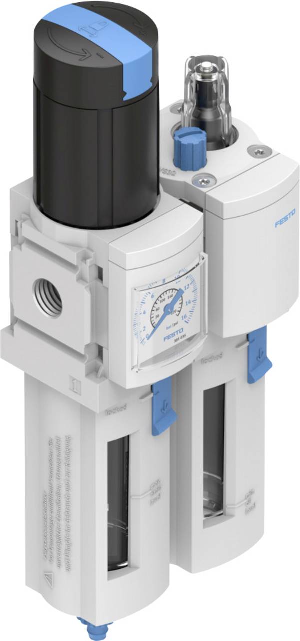 FESTO 531117 MSB4-1/4-FRC5:J1M1 Unità di manutenzione aria 1/4" Aria compressa, Gas inerti Pressione max 14 bar