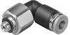 FESTO Raccordo angolato 153530 QSRL-M5-6 Filetto esterno: M5 Ø tubo: 6 mm Diametro foro montaggio: M5 1 pz.