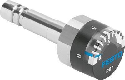 FESTO Manometro 153385 MA-15-10-QS-8 Collegamento (manometro): Lato posteriore 0 fino a 10 bar 1 pz.