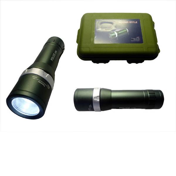 Torce tascabili - Berger & Schröter Police LED Torcia tascabile a batteria 180 lm 129 g - Torce tascabili - Berger & Schröter Police LED Torcia tascabile a batteria 180 lm 129 g -