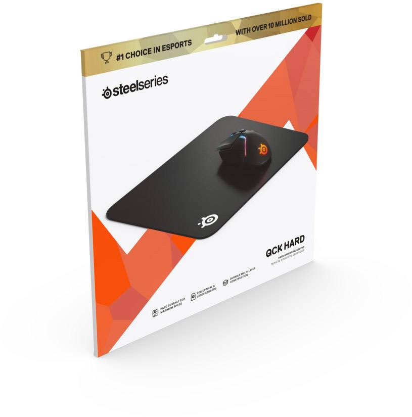Steelseries QcK Hard Pad Nero (L x A x P) 320 x 3 x 270 mm-2