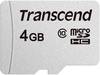 Transcend Premium 300S Scheda microSDHC 4 GB Class 10