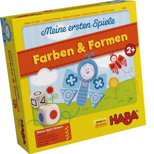 Giochi per bambini - Haba Meine ersten Spiele – Farben & Formen 004652 - Giochi per bambini - Haba Meine ersten Spiele – Farben & Formen 004652 -
