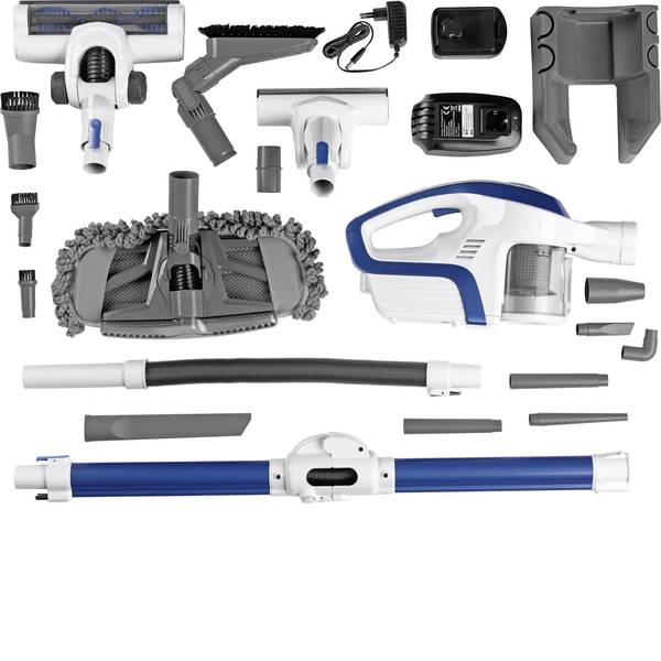 Aspirabriciole - CleanMaxx 09122 Aspirapolvere a batterie 14.8 V Grigio, Blu - Aspirabriciole - CleanMaxx 09122 Aspirapolvere a batterie 14.8 V Grigio, Blu -