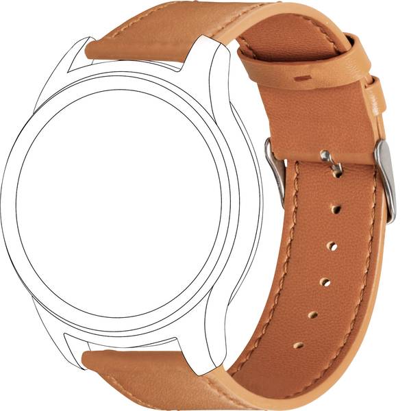 Accessori per fitness tracker - Cinturino di ricambio Topp für Garmin vivomove/vivoactive 3 Marrone chiaro - Accessori per fitness tracker - Cinturino di ricambio Topp für Garmin vivomove/vivoactive 3 Marrone chiaro -