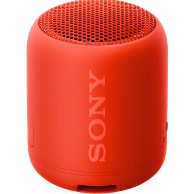 Sony SRS-XB12 Altoparlante Bluetooth Outdoor, protetto dalla polvere, protetto dall'acqua Rosso