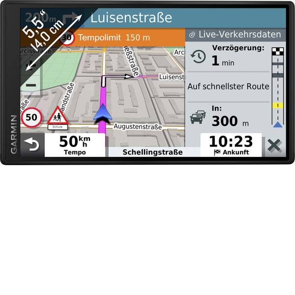 Navigatori satellitari - Navigatore satellitare DriveSmart 55 MT-D EU Garmin 13.9 cm 5.5 pollici Europa - Navigatori satellitari - Navigatore satellitare DriveSmart 55 MT-D EU Garmin 13.9 cm 5.5 pollici Europa -
