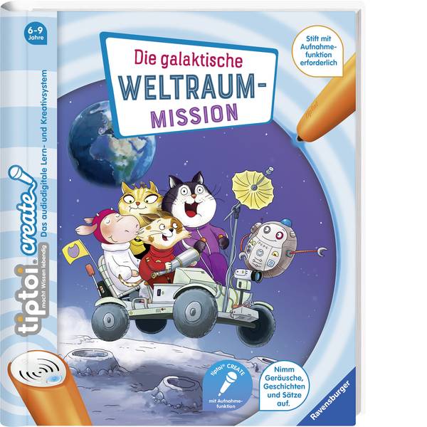 Giochi di società e per famiglie - Ravensburger tiptoi® Die galaktische Weltraum-Mission 00019 - Giochi di società e per famiglie - Ravensburger tiptoi® Die galaktische Weltraum-Mission 00019 -