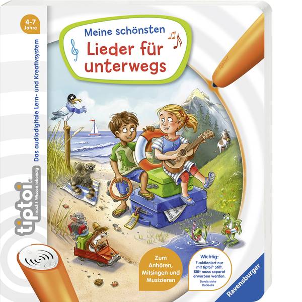 Giochi di società e per famiglie - Ravensburger tiptoi® Meine schönsten Lieder unterwegs 00011 - Giochi di società e per famiglie - Ravensburger tiptoi® Meine schönsten Lieder unterwegs 00011 -