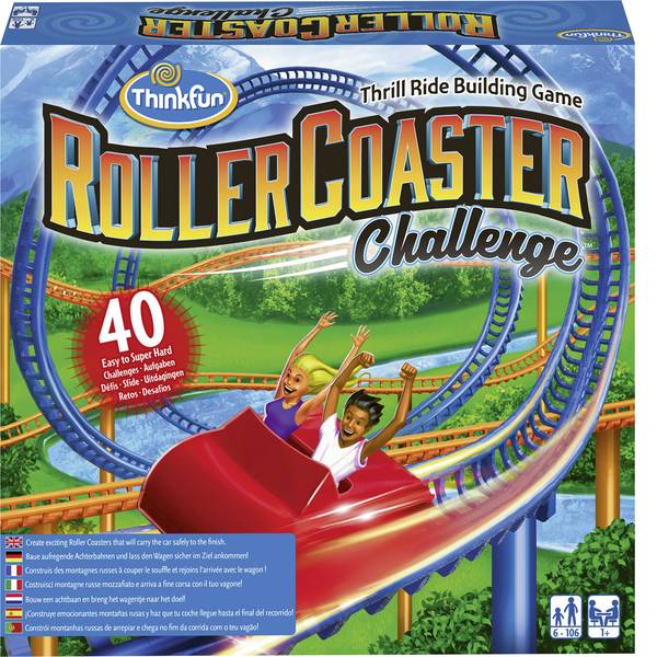 Giochi di società e per famiglie - Thinkfun Roller Coaster Challenge™ 76343 - Giochi di società e per famiglie - Thinkfun Roller Coaster Challenge™ 76343 -