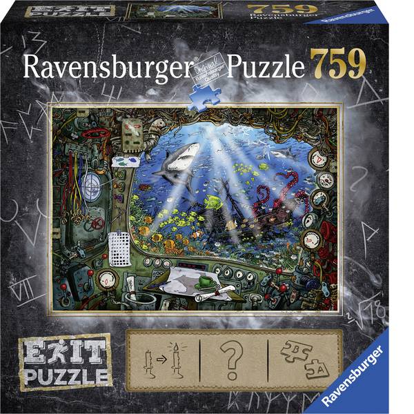 Puzzle - Ravensburger Exit 4: Im U-Boot 19953 - Puzzle - Ravensburger Exit 4: Im U-Boot 19953 -