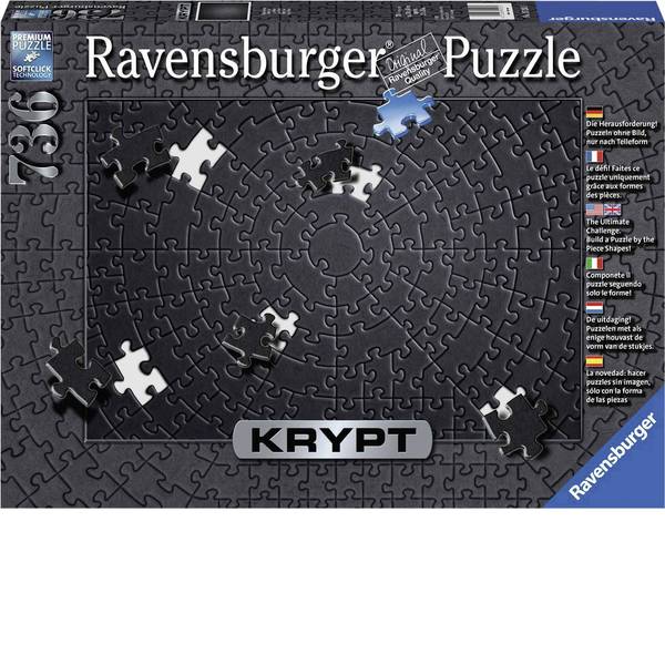 Puzzle - Ravensburger Krypt Black Puzzle 15260 - Puzzle - Ravensburger Krypt Black Puzzle 15260 -