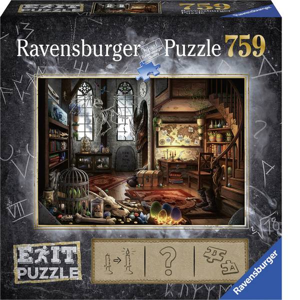 Puzzle - Ravensburger Exit 5: Im Drachenlabor 19954 - Puzzle - Ravensburger Exit 5: Im Drachenlabor 19954 -