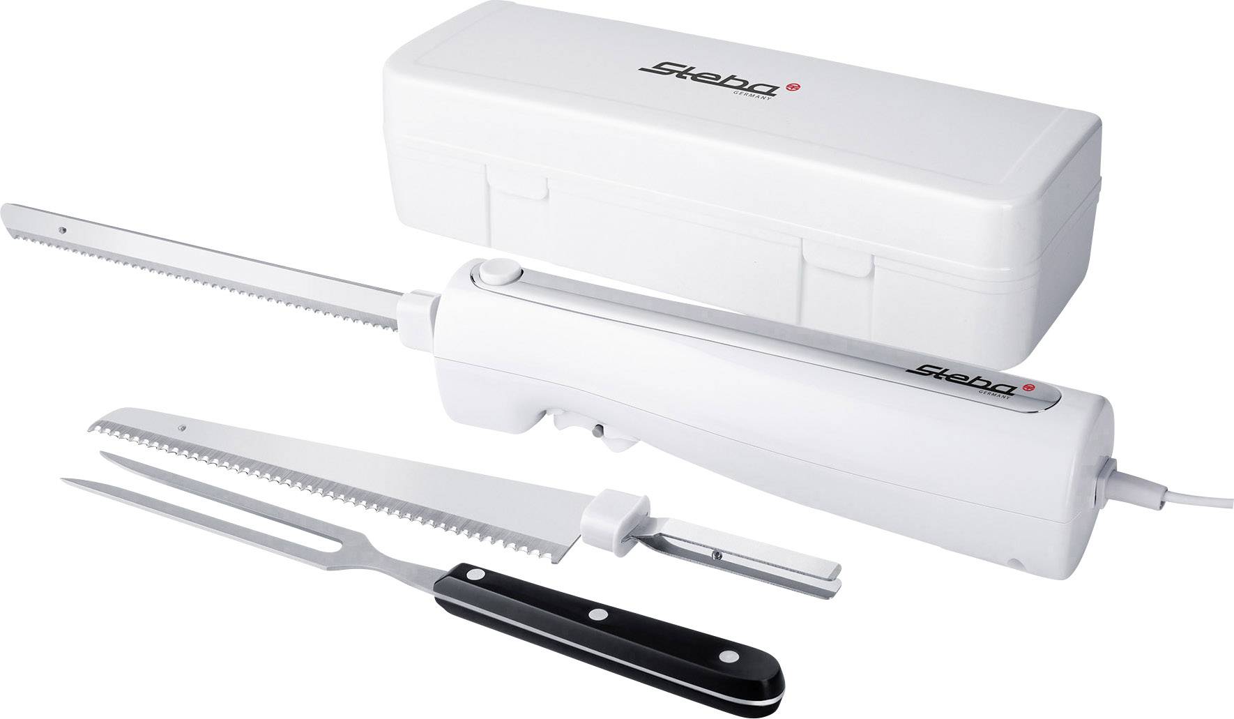 Steba Elektromesser EM 3 - Kunststoff - Weiß - 120 W - AC - 230 V - 485 mm (EM 3)-0